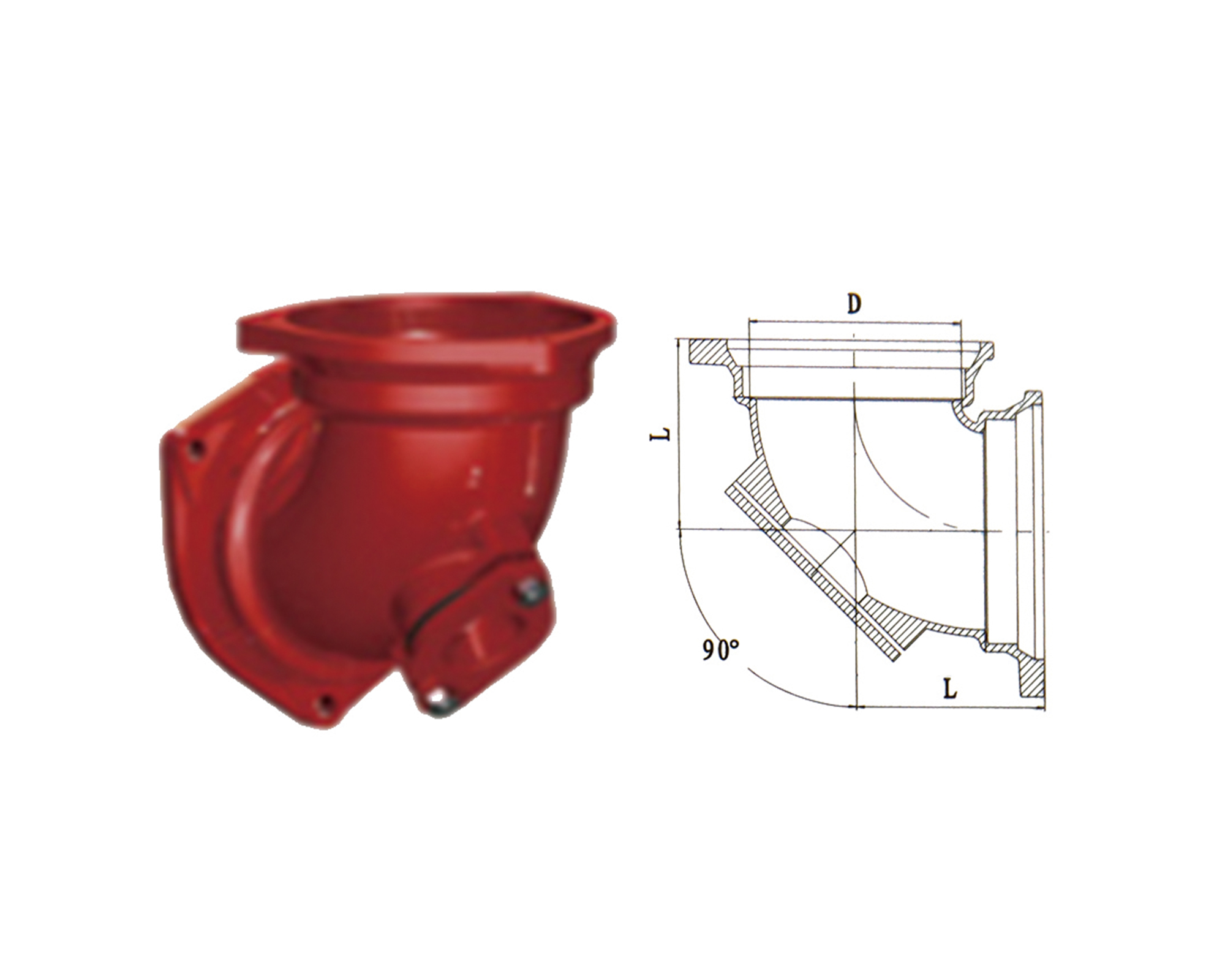 B-Type 90° Access Bend product view