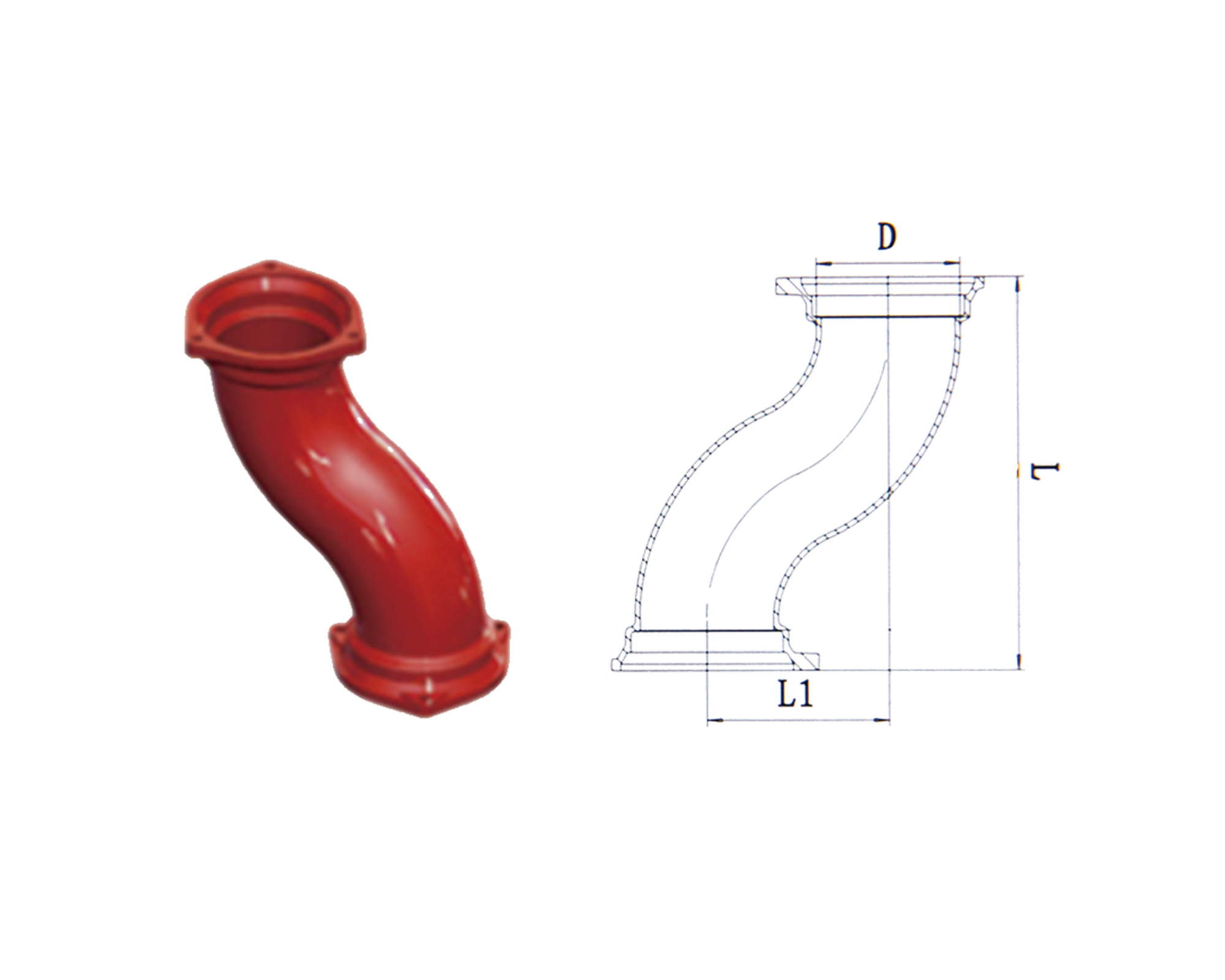 B-Type Offset Bend product view