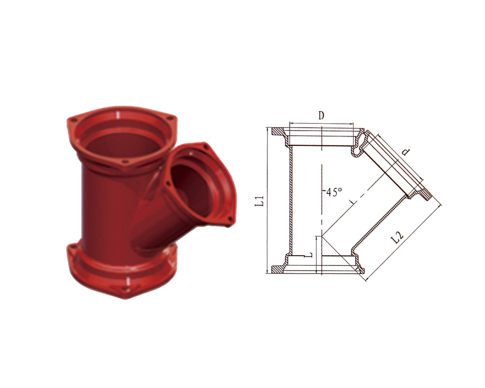 B-Type Y Tee product view