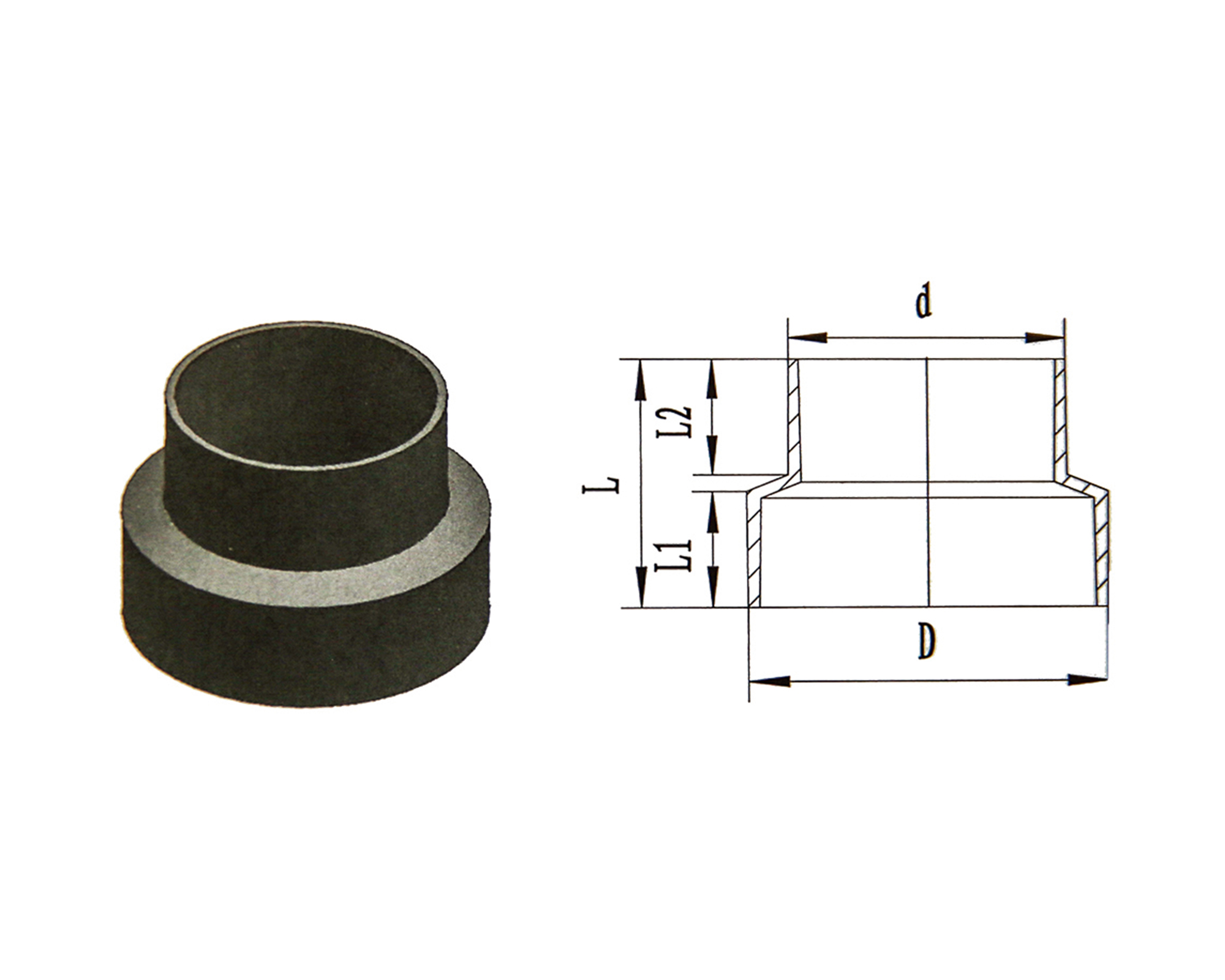 W1 Reducer product photograph and diagram