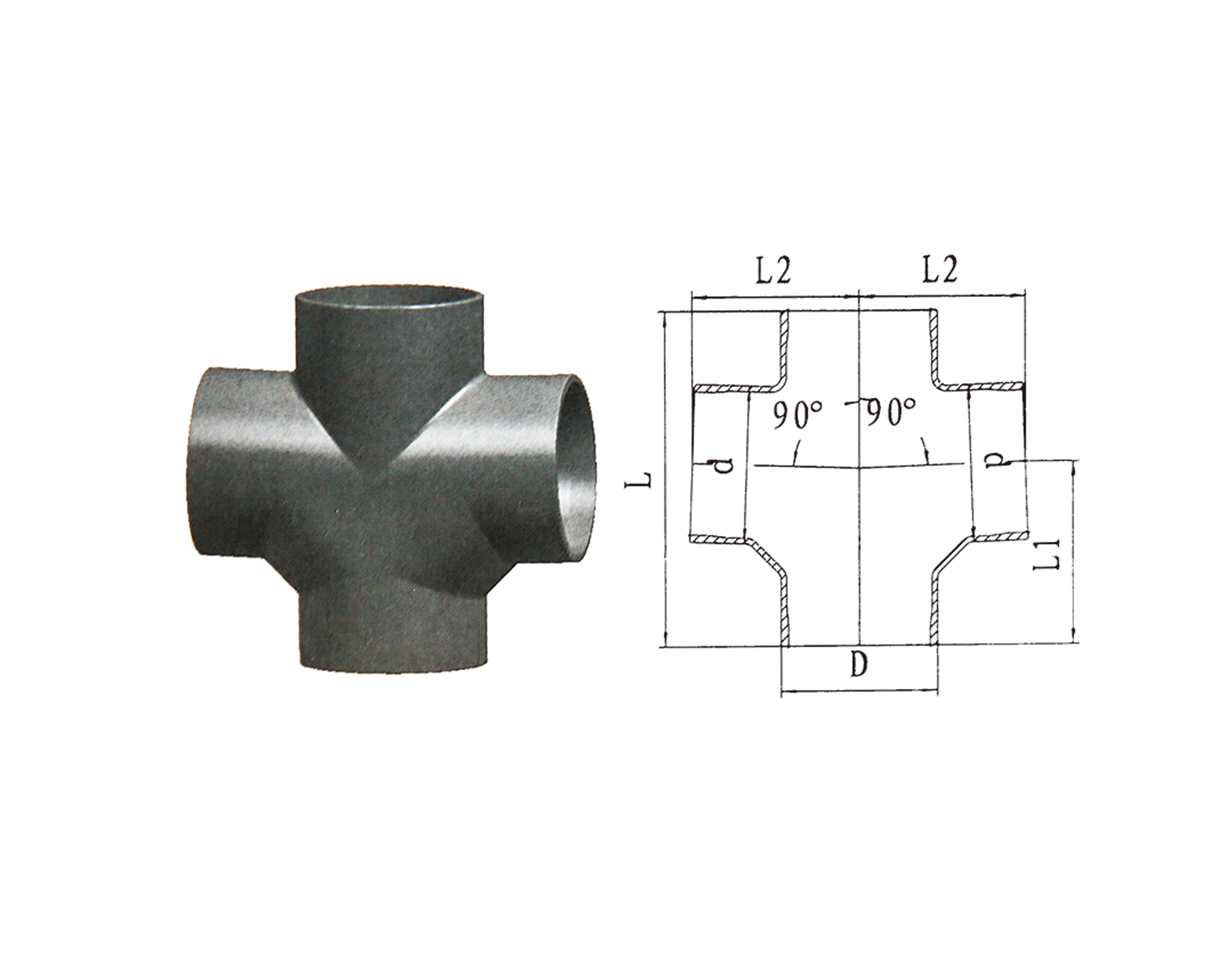 W1 T-Type Cross product photograph and diagram