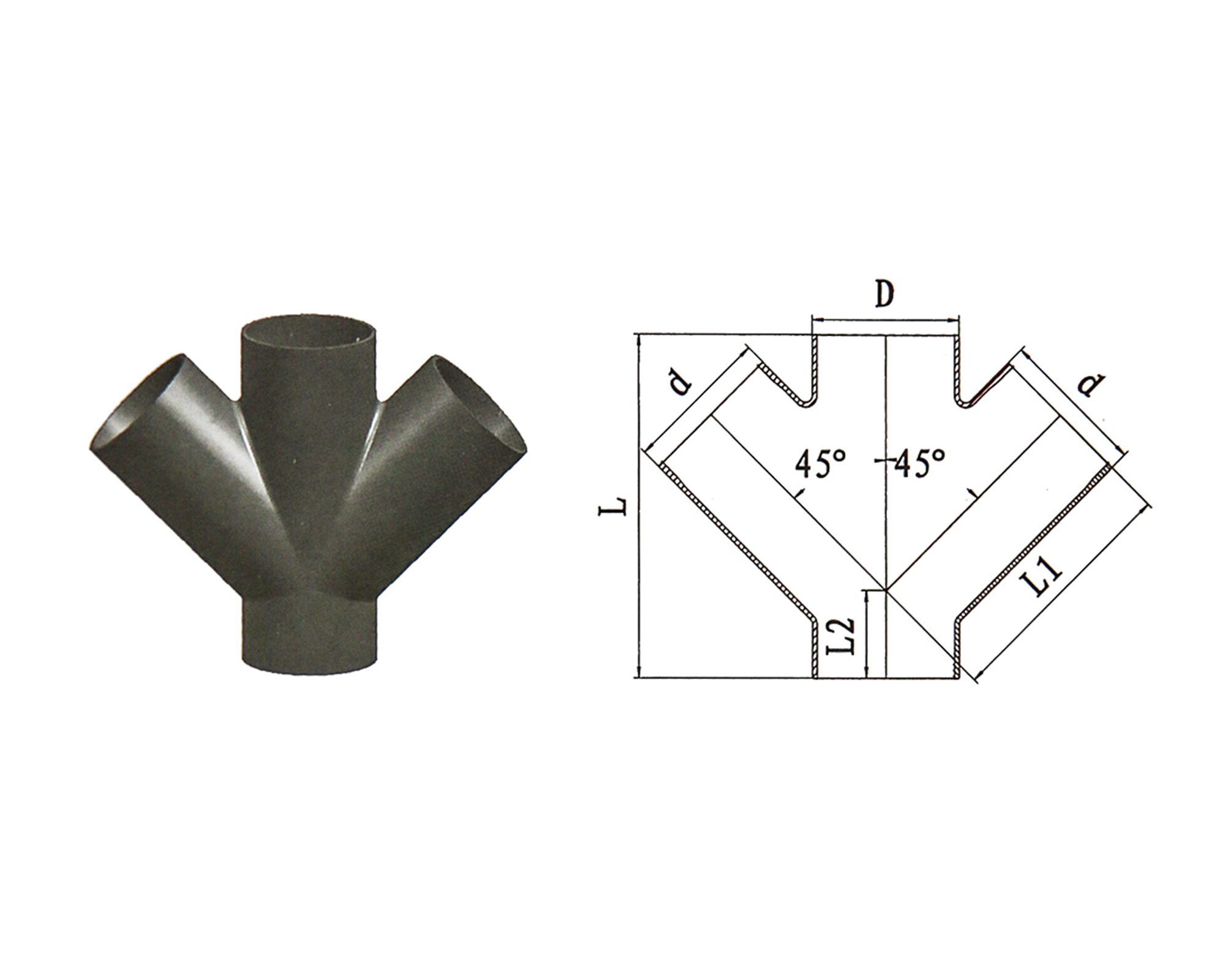 W1 Y-Type Cross product photograph and diagram