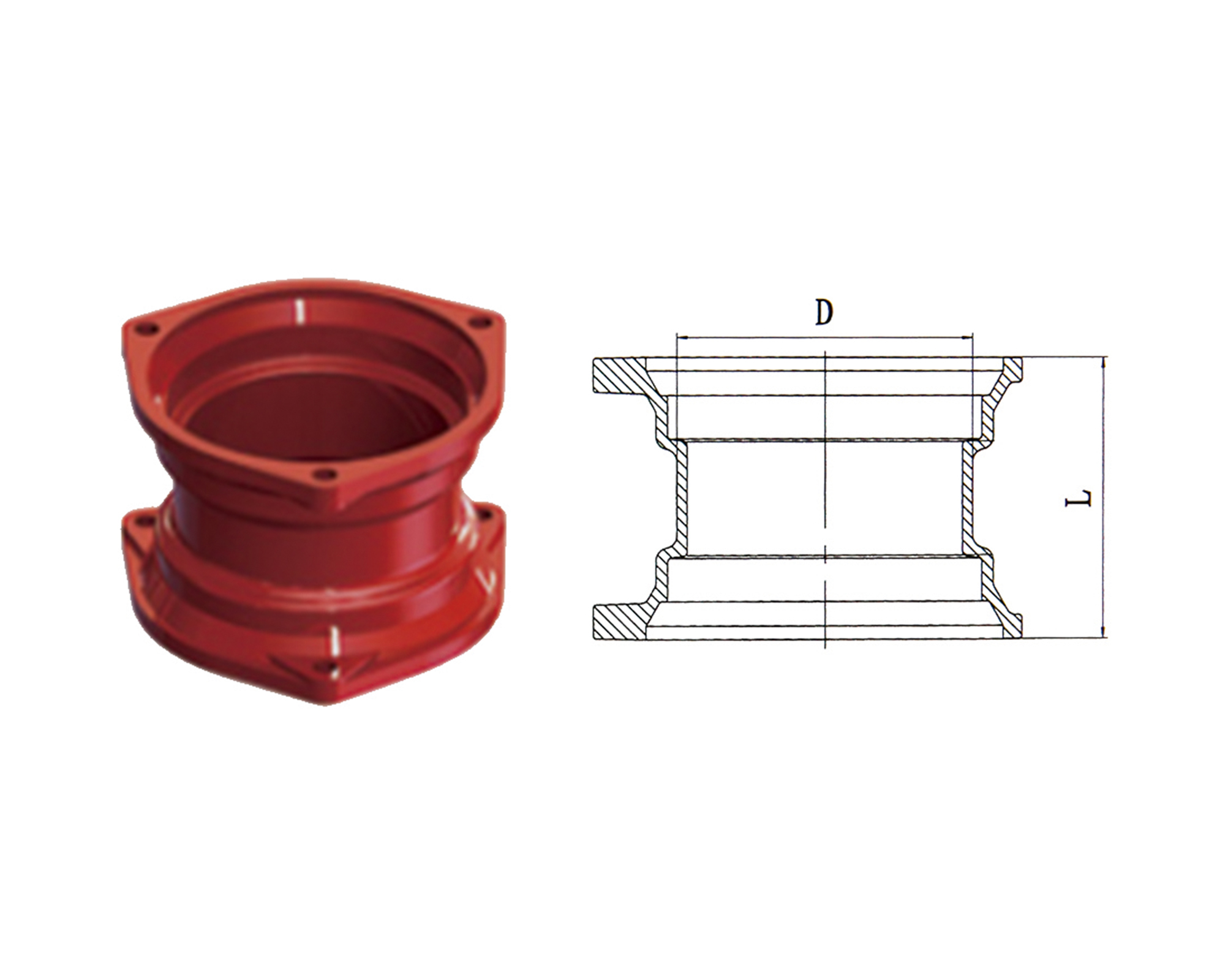 B-Type Sleeve Coupling product photograph