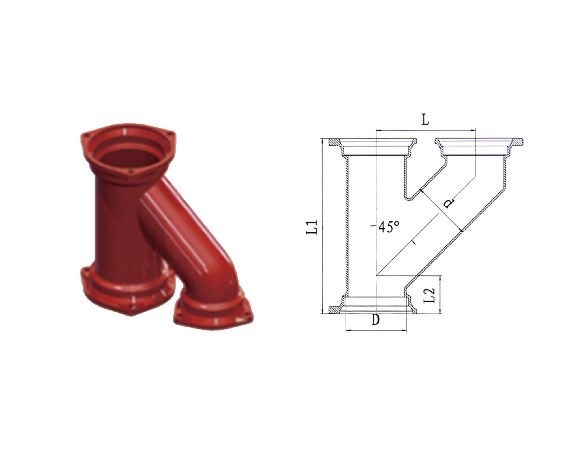 B-Type y(h) Vent Pipe product view