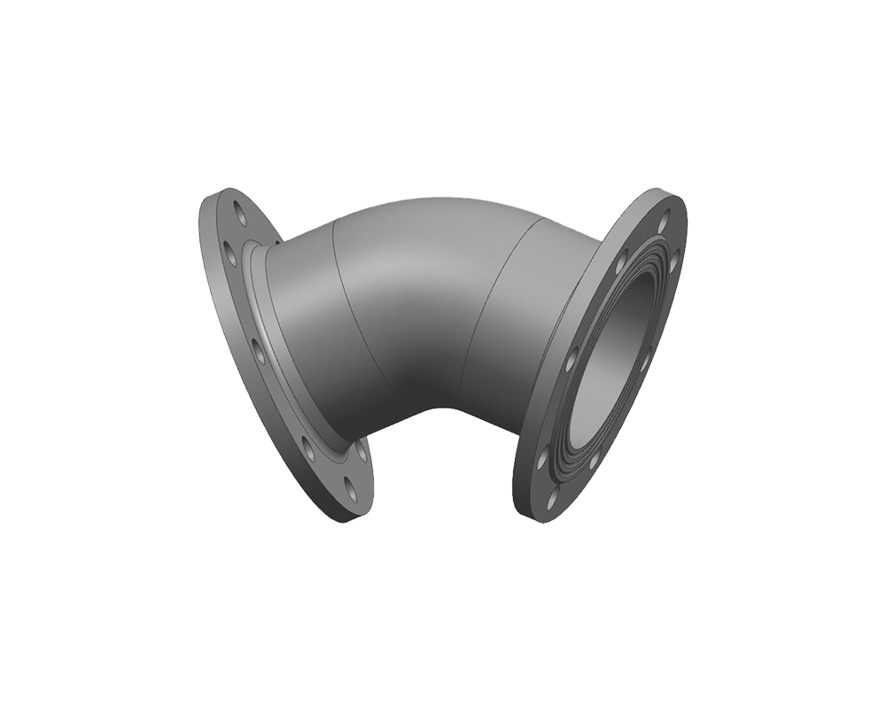 Double-Flanged 45° Bend photo 2