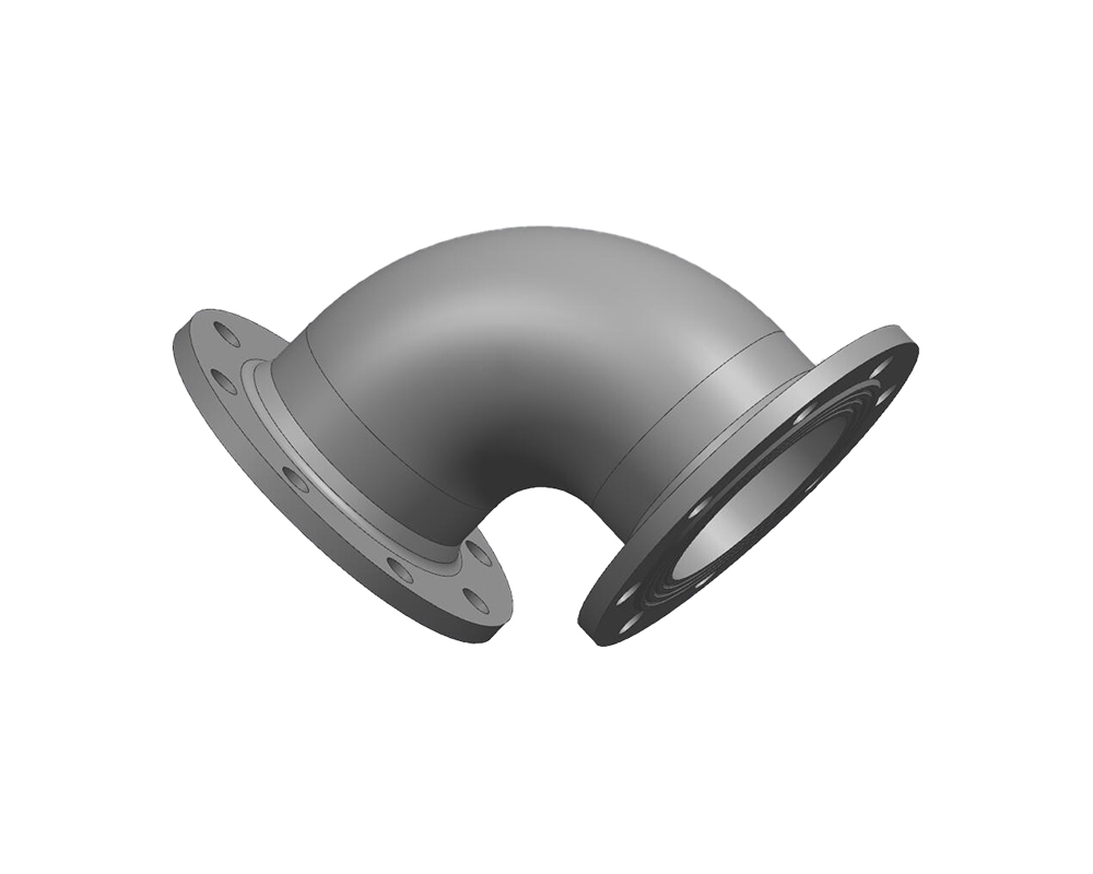 Double-Flanged 90° Bend photo 2
