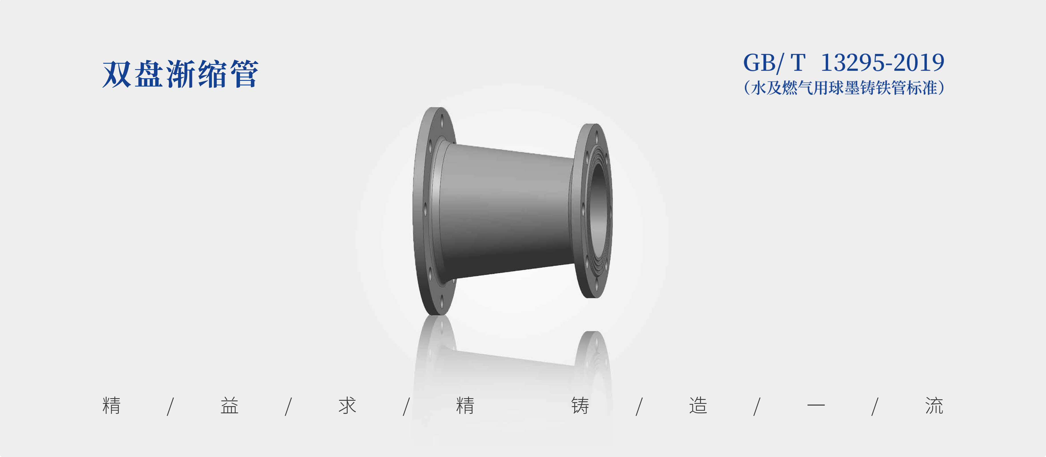 Double-Flanged Reducer product photograph