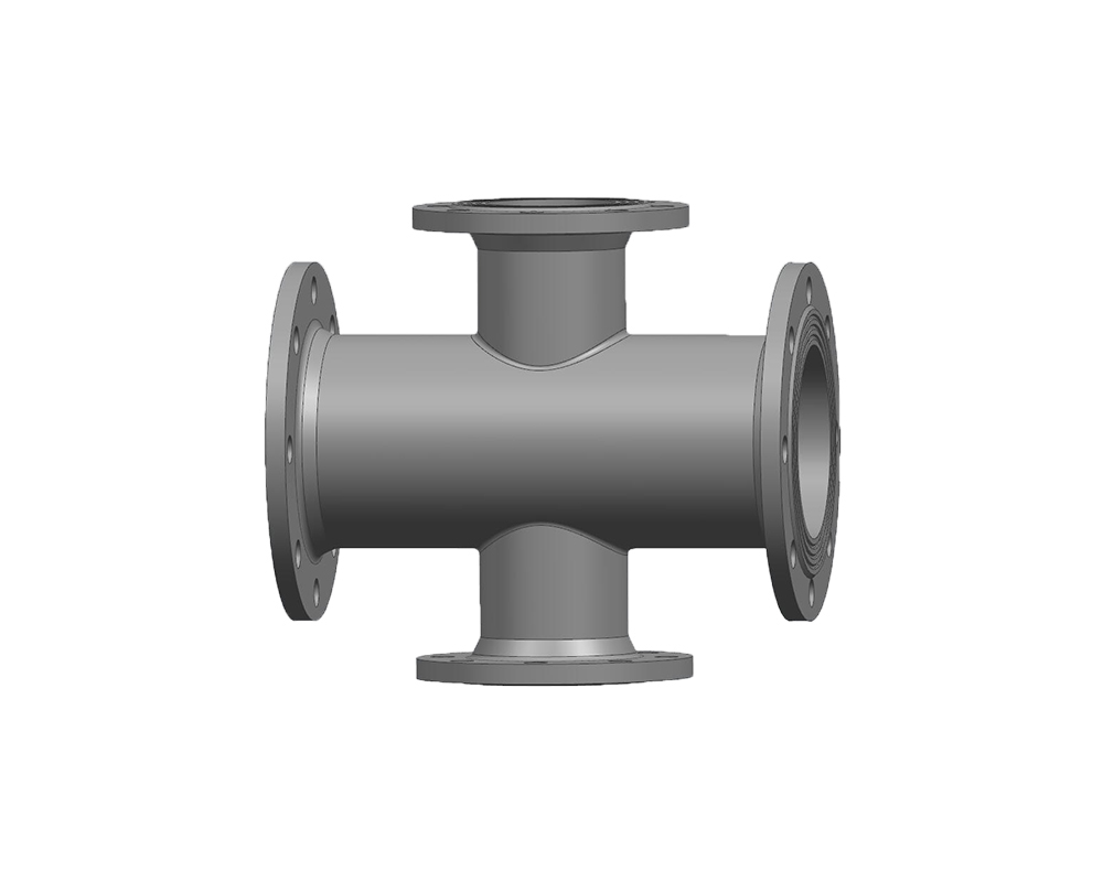 All-Flanged Cross product photograph