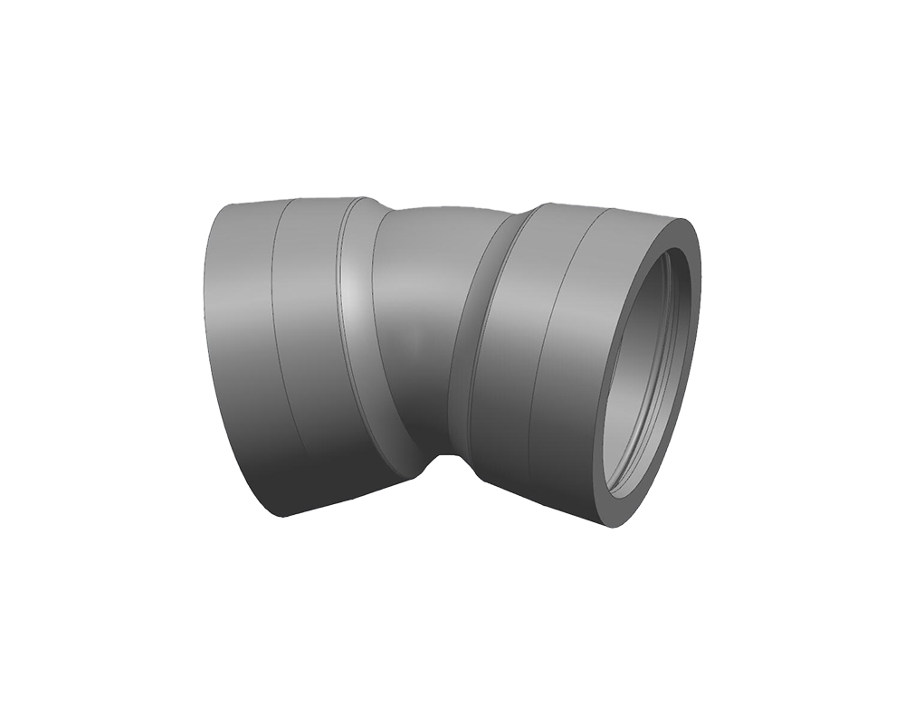 Double-Socket 22.5° Bend product photograph