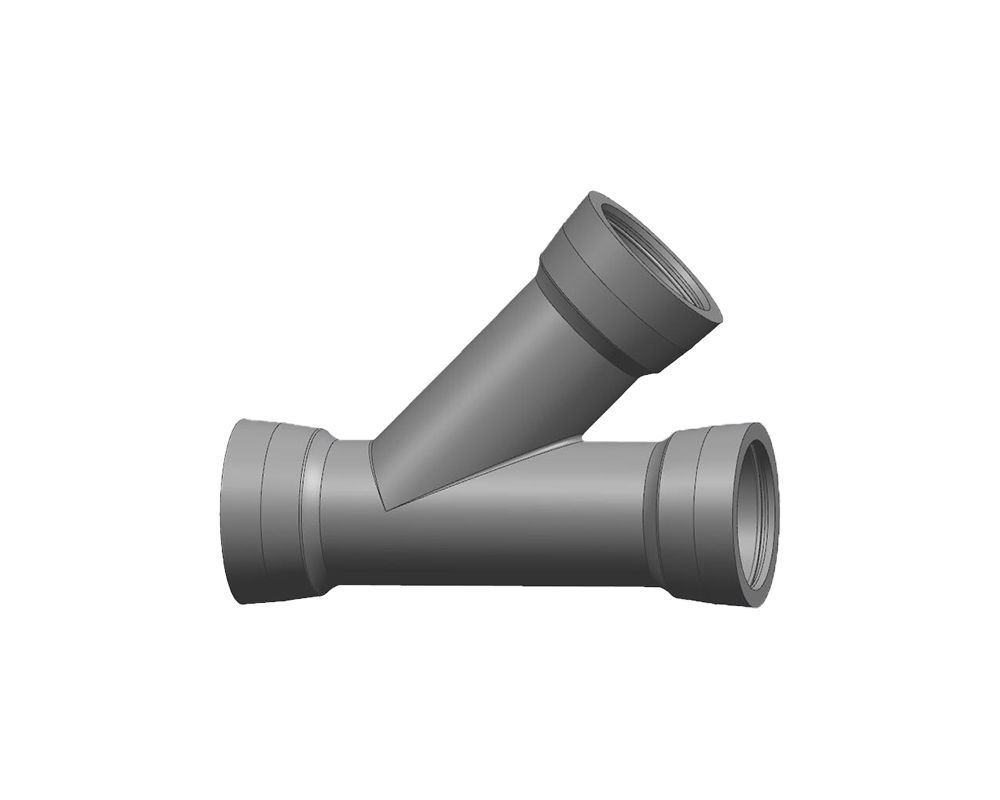 All-Socket 45° Wye Tee product photograph