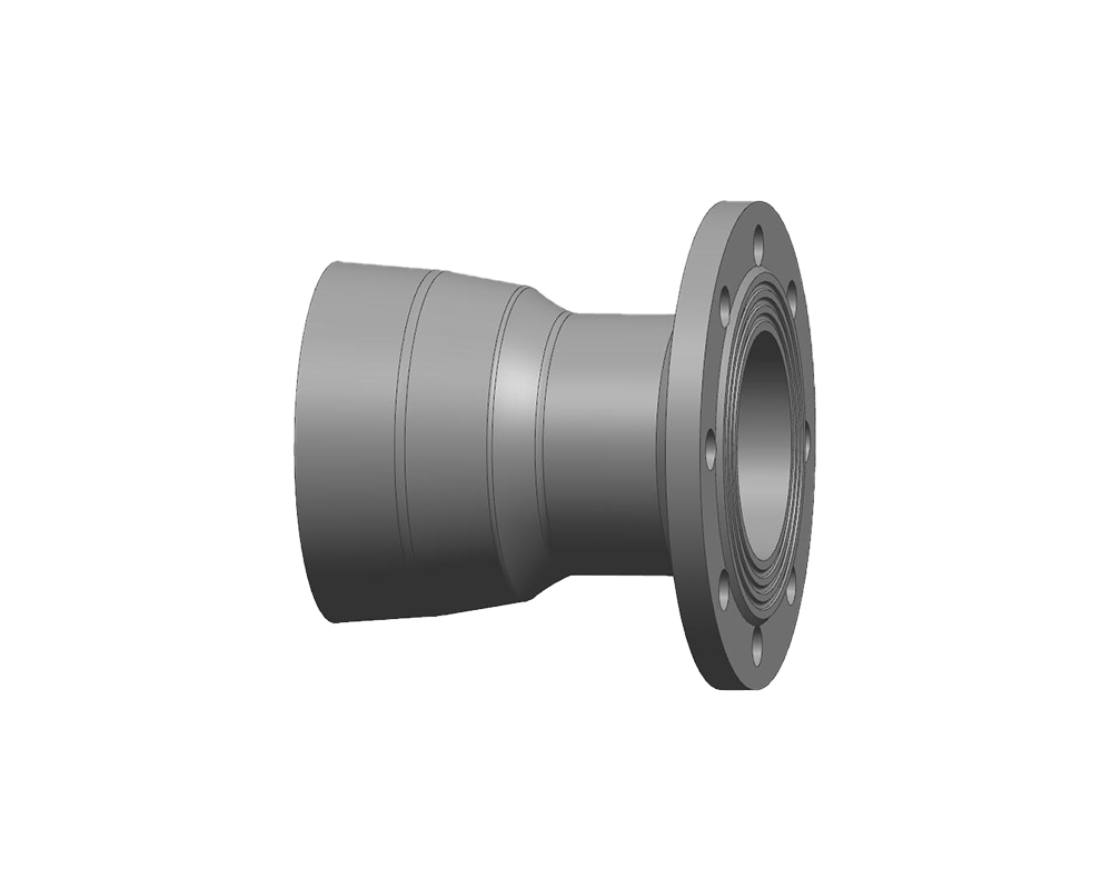 Socket-Flanged Short Pipe product photograph