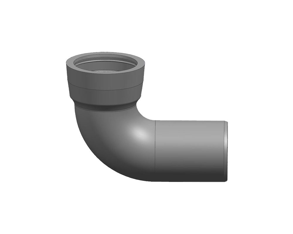 Socket-and-Spigot 90° Bend product photograph